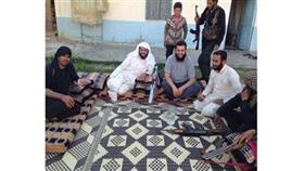 فيحان الجرمان مع قيادات الجيش الحر