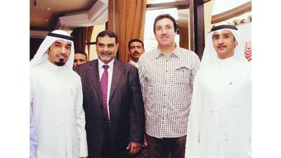 هادي المحيلبي اثناء زيارته لمصر