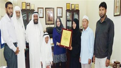 تكريم شيخة العدواني