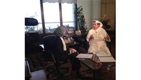 محمد العمر متحدثا الى «تلفزيون الوطن»
