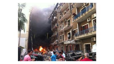 18 جريحاً نتيجة الانفجار بضاحية بيروت الجنوبية