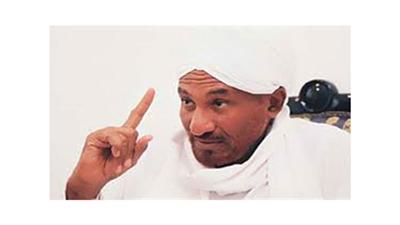 حزب الأمة القومي السوداني بزعامة الصادق المهدي