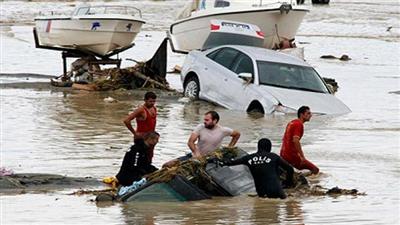 تركيا: مقتل واصابة 17 شخصا جراء فيضانات