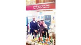 الاعلامي فخري عودة أثناء مشاركته في المونديال