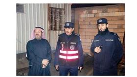 اللواء يوسف الأنصاري في الموقع