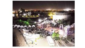 صورة أرشيفية للجزيرة الخضراء أثناء «ليالي فبراير» 2013