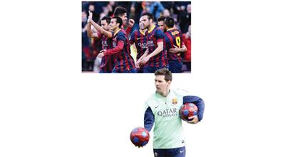 برشلونة جاهز للإجهاز على خيتافي بالكأس