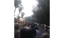 المصريون بالكويت يواصلون التصويت على الدستور بإقبال شديد