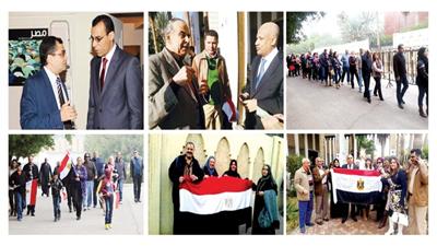 نعم لمصر وجيشها ودستورها