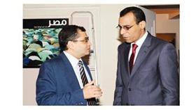 نائب السفير الوزير المفوض يسري خليل ورئيس الفريق المستشار حداد الجوهري