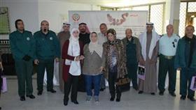 غالية المطيري ومشاركون في اليوم التوعوي