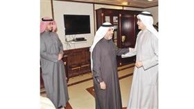 المليفي يتلقى تهاني د.فهد الغيص