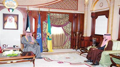 سمو ولي العهد مستقبلا الشيخ محمد الخالد