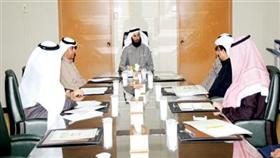 الوزير العجمي مترئسا اجتماع قيادات العدل