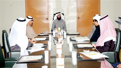 الوزير العجمي مترئسا اجتماع قيادات العدل