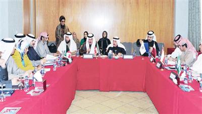 جانب من الاجتماع التشاوري لفريق عمل حوار أبو ظبي (تصوير: الأمجد محمود)