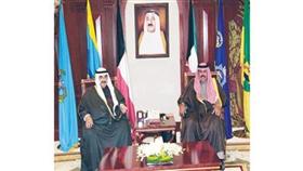 سمو ولي العهد مستقبلاً سمو الشيخ ناصر المحمد