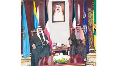 سمو ولي العهد مستقبلاً سمو الشيخ ناصر المحمد