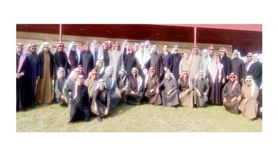 لقاء محبة وألفة في مزرعة الشيخ علي العبدالعزيز السالم المالك الصباح