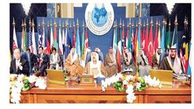 صاحب السمو الأمير مترئساً مؤتمر المانحين في نسخته الثانية