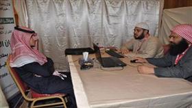 جانب من اختبارات تحفيظ القرآن الكريم
