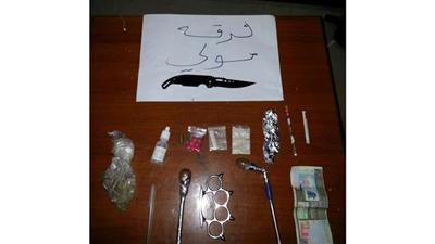 القبض على مواطن بحوزته طلقات نارية وسعودي و3 مصريين معهم «كوكتيل» مخدرات
