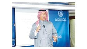 الشيخ صباح الناصر يقدم عرضا عن مشروع فزعة