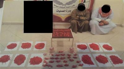 الوافدان مع الحبوب المؤثرة