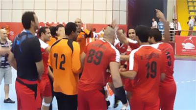صورة أرشيفية لمنتخب مصر لكرة اليد
