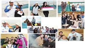 «مخيم فنون».. العوائل استضافوا الفنانين في نهار كامل من المرح