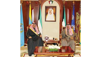 سمو ولي العهد مستقبلاً الشيخ صباح الخالد