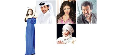 الراشد ويارا وبطمة والكبيسي.. ينثرون السعادة في 4 سهرات ممتعة لـ«استوديو ليالي فبراير 2014»
