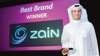 «زين» أفضل علامة تجارية للاتصالات في الشرق الأوسط 2014