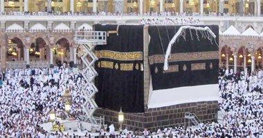 بالفيديو.. مراسم تغيير كسوة الكعبة