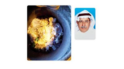 حبيب العلي - نفايات في أحد المناهيل