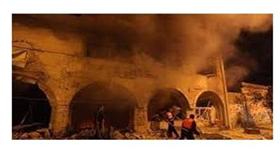 غزة: انفجاران ضخمان يهزان المركز الثقافي الفرنسي