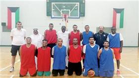 تدريبات حماسية لمنتخب السلة