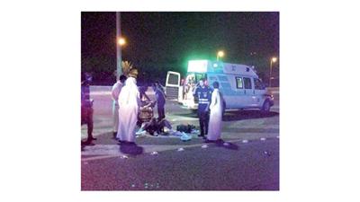 نقل مصاب