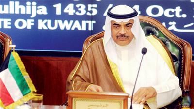 الشيخ صباح الخالد مترئساً الاجتماع