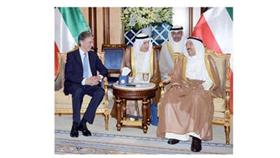 سموه يستقبل وزير الخارجية البريطاني