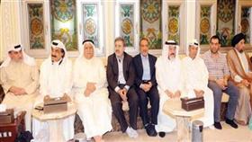السفير الإيراني متوسطاً الحضور