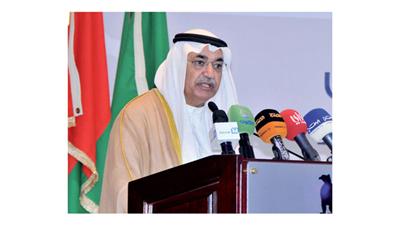 الوزير عبدالمحسن المدعج يلقي كلمته