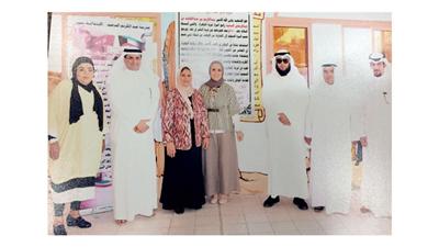وضع لوحة السيرة الذاتية لعبدالكريم السعيد