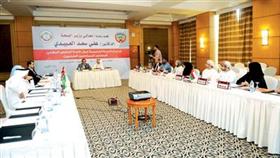 د.قيس الدويري خلال الاجتماع (تصوير: إسماعيل عبدالقادر)