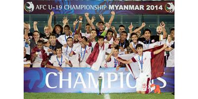 منتخب قطر بطل شباب آسيا