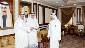 الفريق ثابت المهنا مكرماً الفائزين