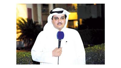 إياد الخرافي يلقي كلمة