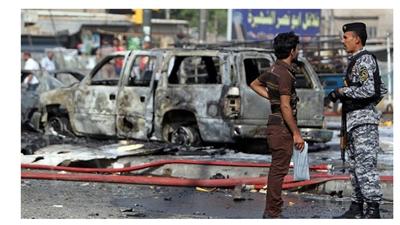 مقتل 15 شخصاً في انفجار سيارة ملغومة ببغداد