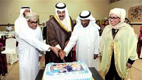 الشيخ أحمد النواف مشاركاً في حفل النادي المسائي