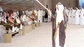 الشيخ جابر العبدالله خلال الاحتفالية